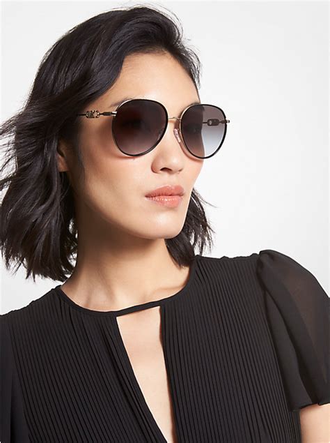 michael kors women's aviator sunglasses|discount michael kors aviator sunglasses.